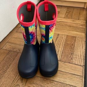 Tie Dye Neo Classic Bogs Unisex Classic Rain Boot